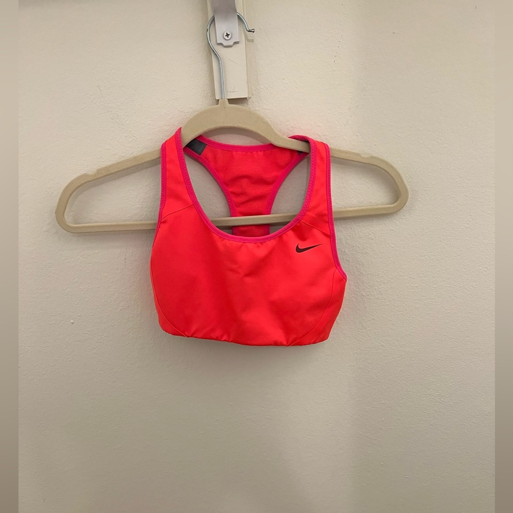 Nike Pro Pink Sports Bra - Size X-Small
